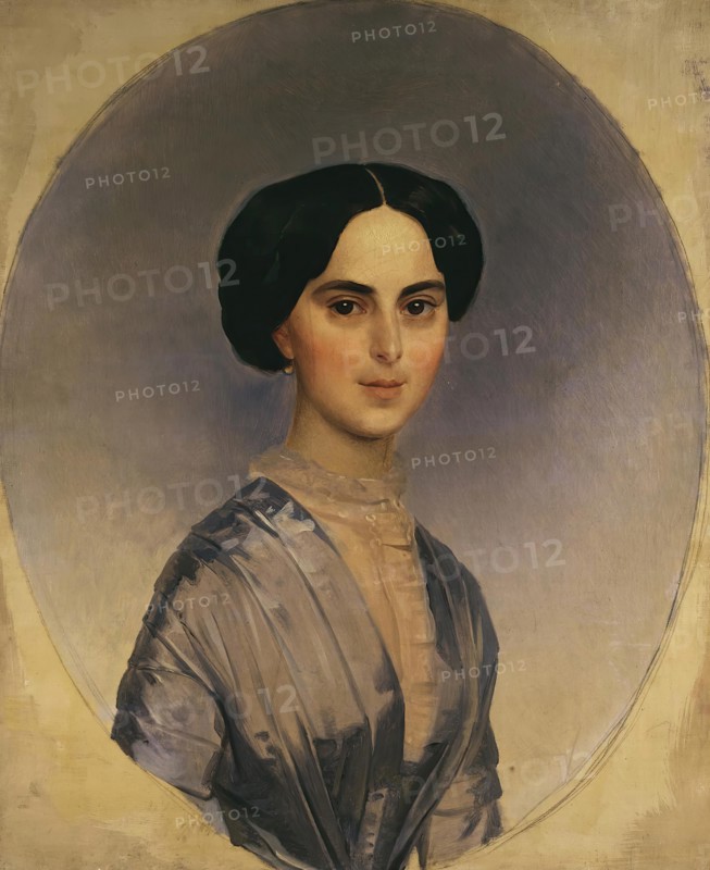 Portrait of Sophia Shuvalova, married name Bobrinskaya, 1846. Creator: Karl Briullov.