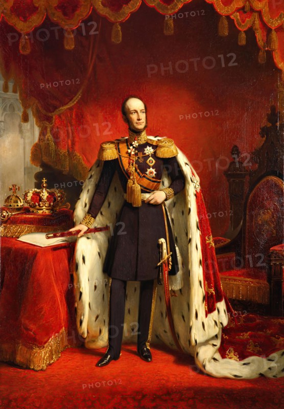 Portrait of William II of Orange, King of the Netherlands, 1849. Creator: Nicolaas Pieneman.