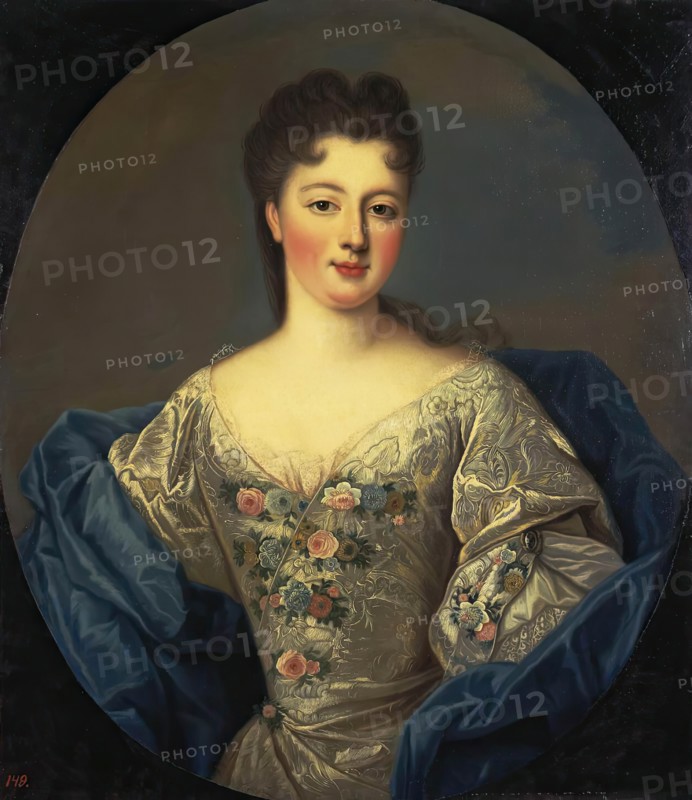 Portrait of Luiza Adelaida of Orleans, 1750. Creator: Pierre Gobert.
