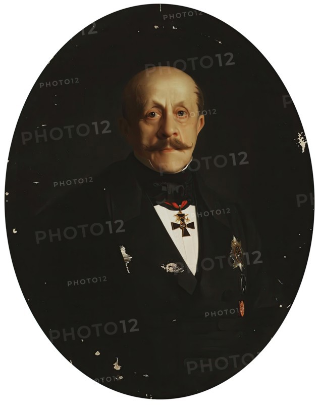 Portrait of Alexander Chertkov, c1857. Creator: Sergey Zaryenko.