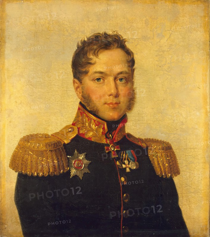 Portrait of Alexander N. Berdyayev (1778-1824), 1823. Creator: Workshop of George Dawe.