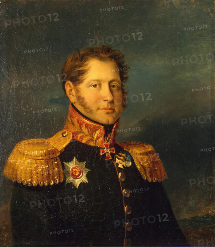 Portrait of Alexander I. Gressor (1772-1822), 1823. Creator: Workshop of George Dawe.