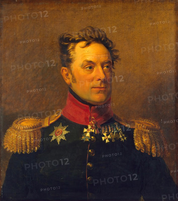 Portrait of Yermolai F. Kern (1765-1841), 1822. Creator: Workshop of George Dawe.