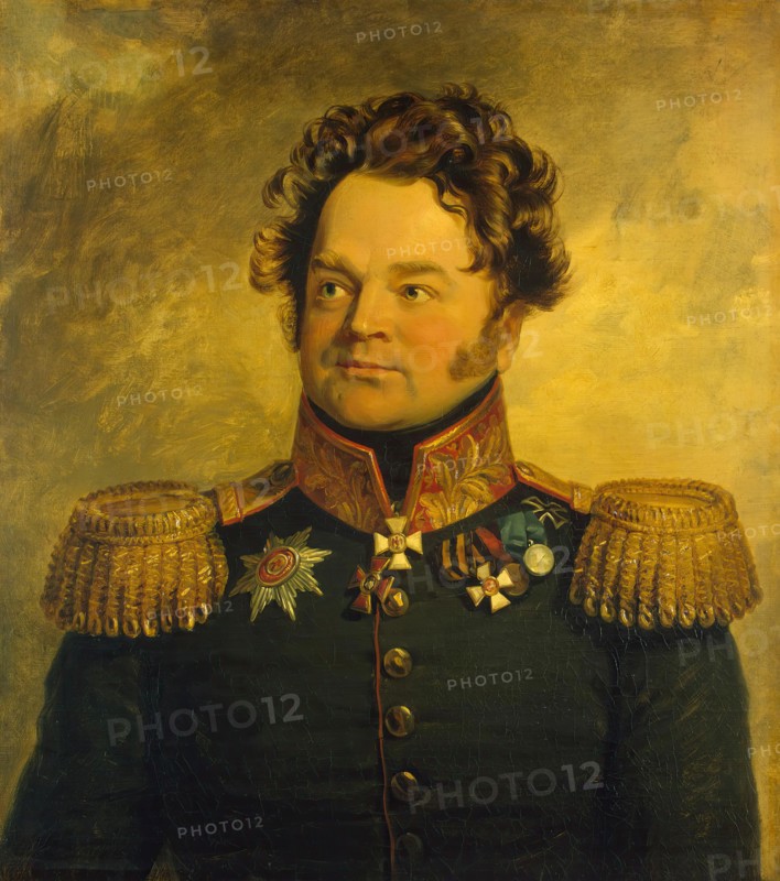 Portrait of Nikanor M. Svechin (1772-1849), 1822. Creator: Workshop of George Dawe.