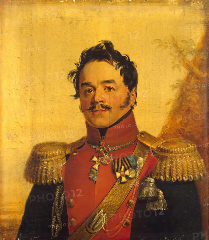 Portrait of Nikolai G. Shcherbatov (1777-1845), 1822. Creator: Workshop of George Dawe.