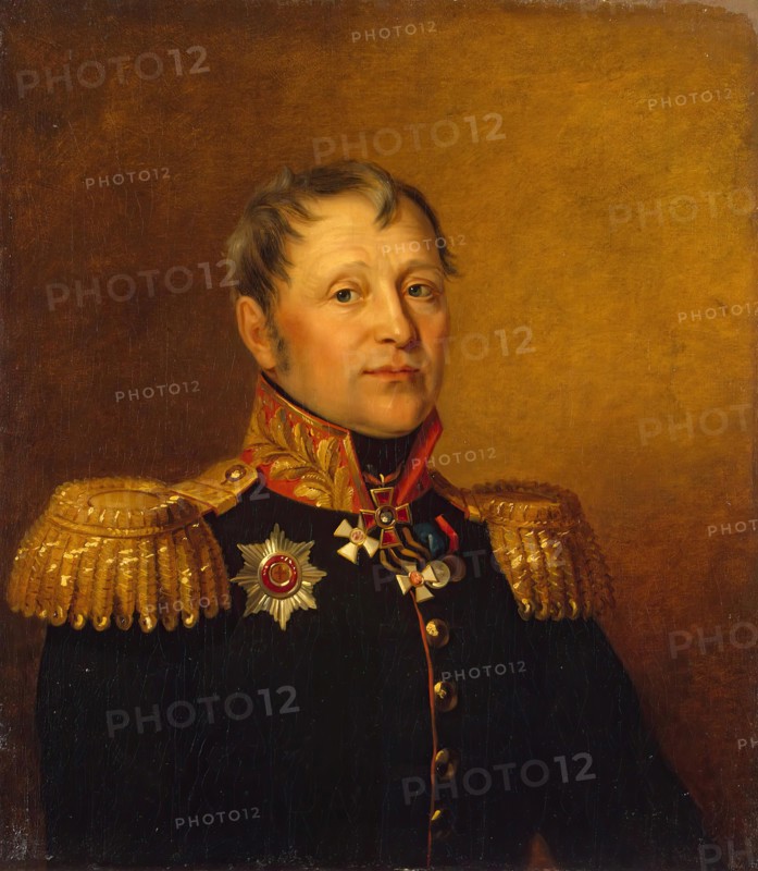 Portrait of Nikolai F. Yemelyanov (1768-1829), 1823. Creator: Workshop of George Dawe.