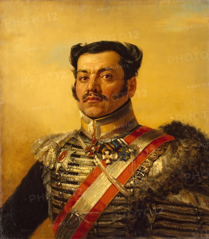 Portrait of Ivan Ye. Troshchinsky (1783-1832), 1822. Creator: Workshop of George Dawe.