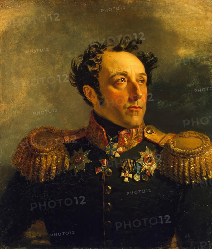 Portrait of Boris Ya. Knyazhnin (1777-1854) (2nd), 1822. Creator: Workshop of George Dawe.