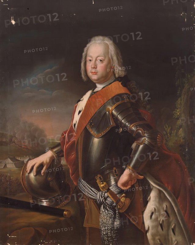 Portrait of Christian Augustus of Anhalt-Zerbst, 1725. Creator: Unknown.