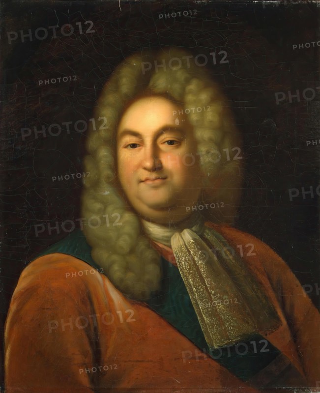 Portrait of Pyotr Shafirov, mid 19th century. Creator: Unknown.