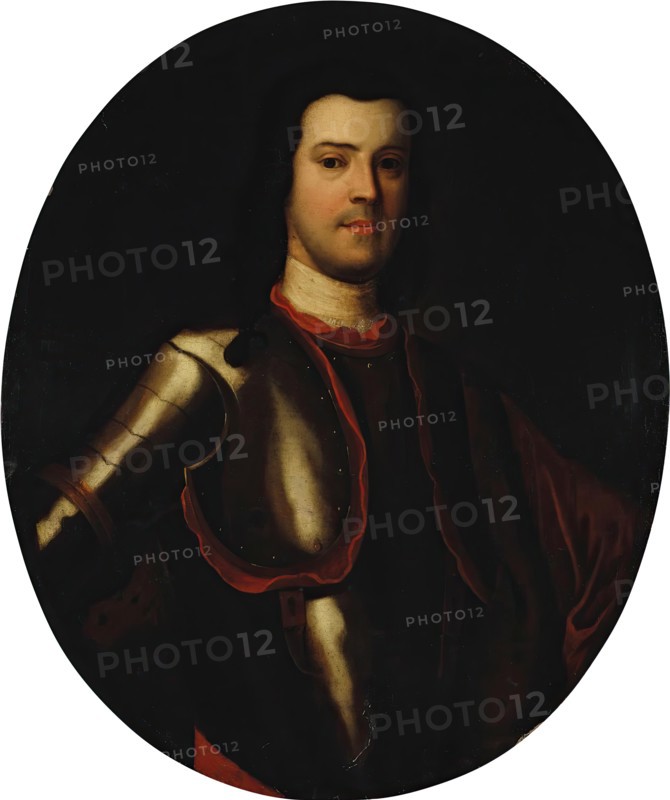 Portrait of Anton Divier, (first General-Chief of Police of St Petersburg), 1713. Creator: Unknown.