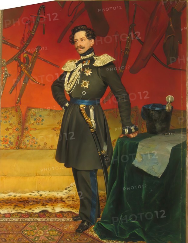 Portrait of General Count V.?.Perovsky, 1839. Creator: Vasily Raev.