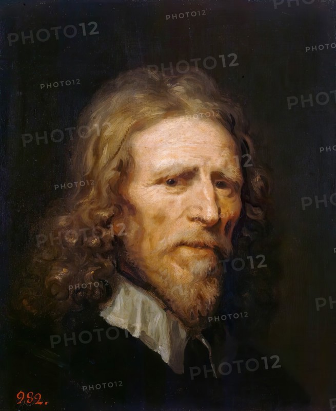 Portrait of Abraham van der Doort, 1640. Creator: William Dobson.