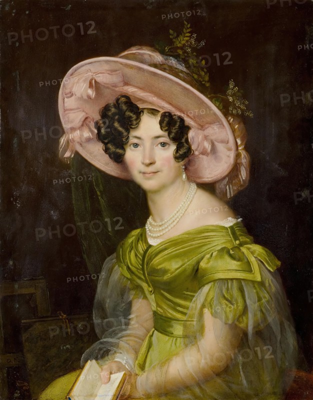 Portrait of Zinaida Volkonskaya, 1830. Creator: Orest Kiprensky.