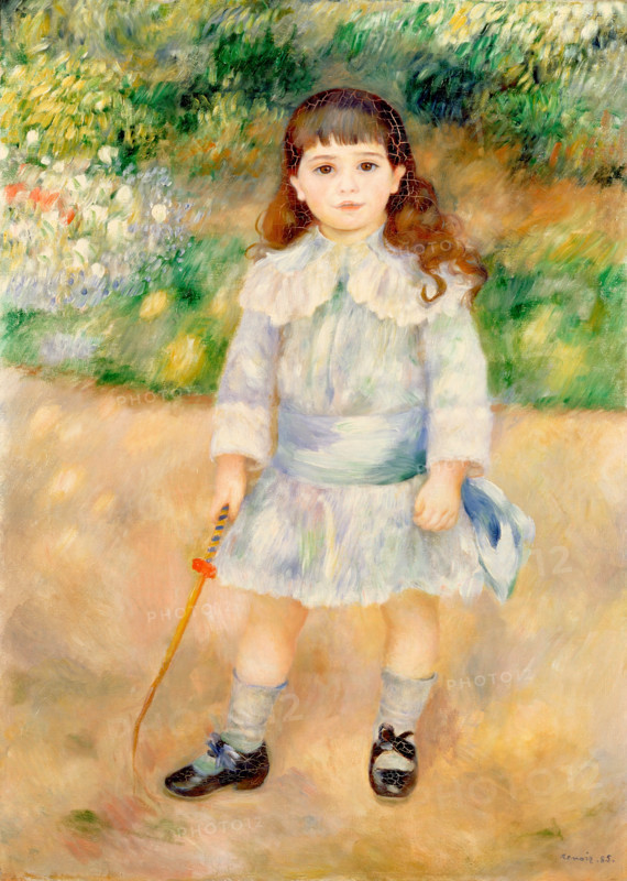Boy with a Whip, 1885. Creator: Pierre-Auguste Renoir.
