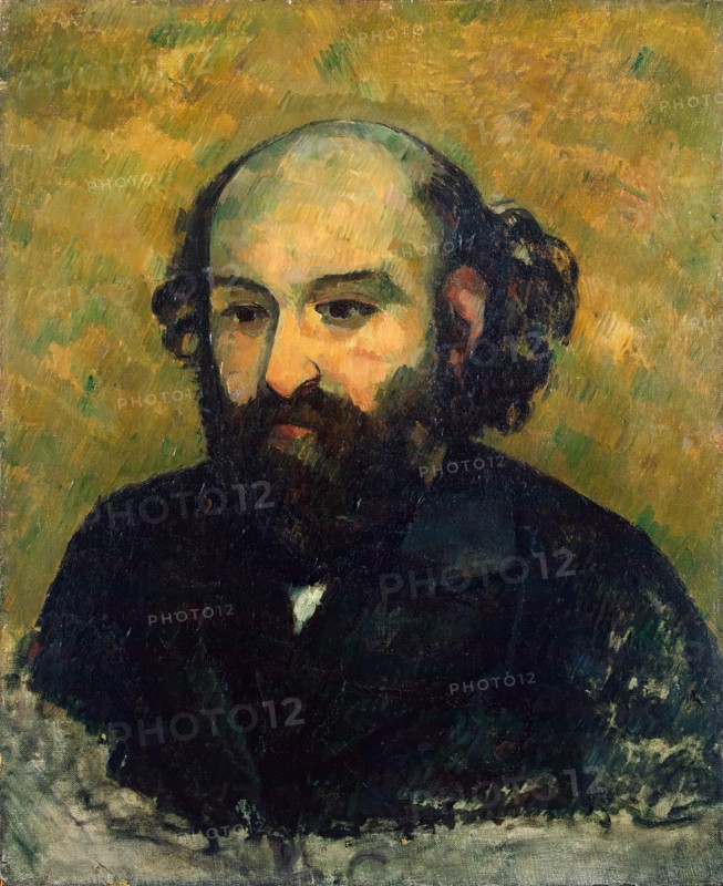 Self-Portrait, 1881. Creator: Paul Cezanne.