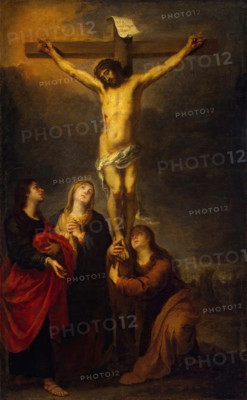 Crucifixion, 1675. Creator: Bartolomé Esteban Murillo.