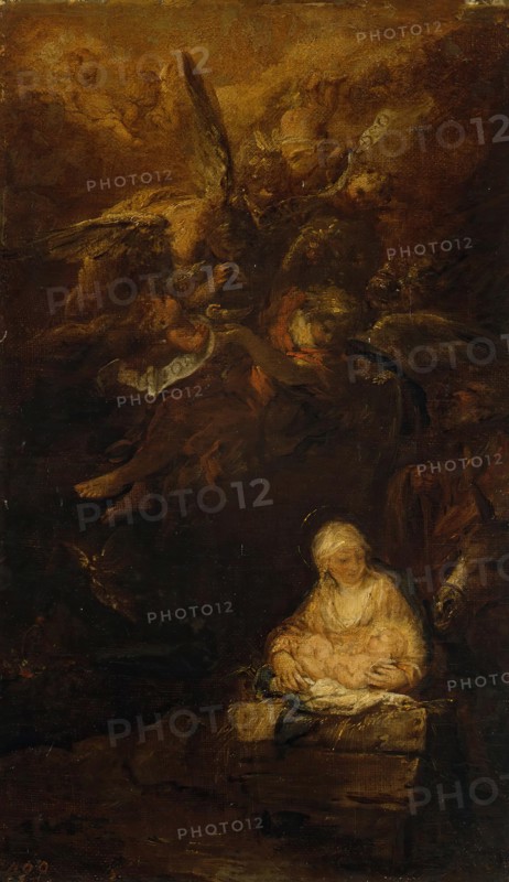 The Nativity, 1700. Creator: Bartolomeo Biscaino.
