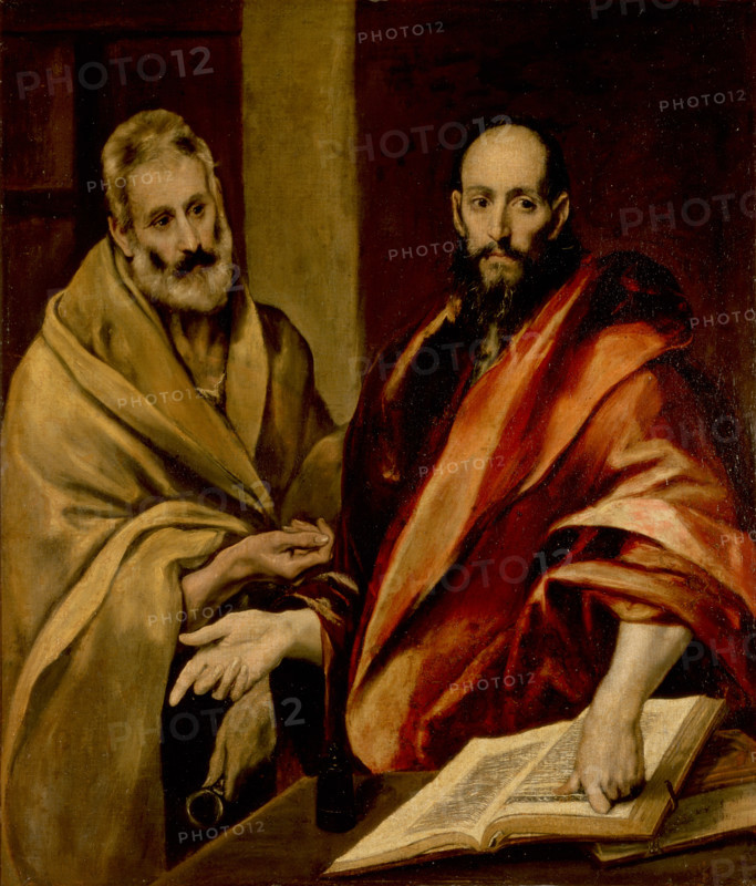 Saints Peter and Paul, 1587. Creator: El Greco.