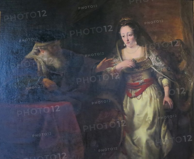 Esther and Mordecai, 1654. Creator: Ferdinand Bol.