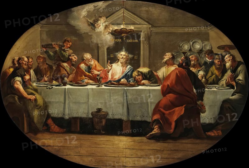 The Last Supper, 1762. Creator: Francesco Fontebasso.