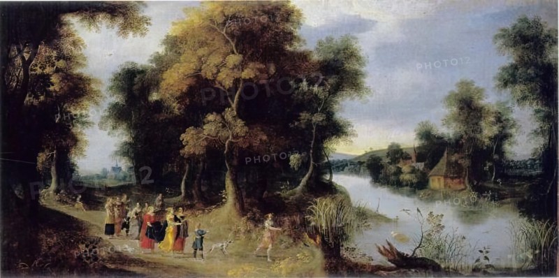 Finding of Moses, 1622. Creators: Jasper van der Lanen, Hans Jordaens III.