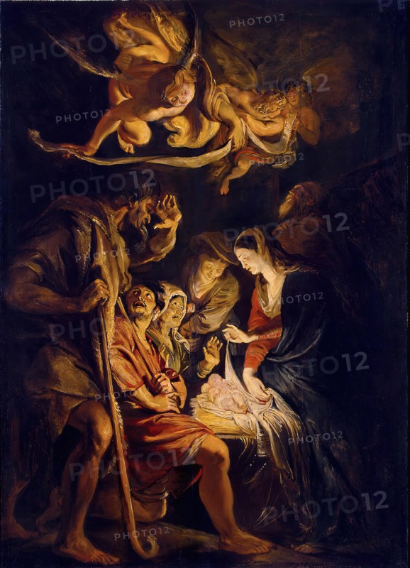 Adoration of the Shepherds, (Hermitage), 1608. Creator: Peter Paul Rubens.