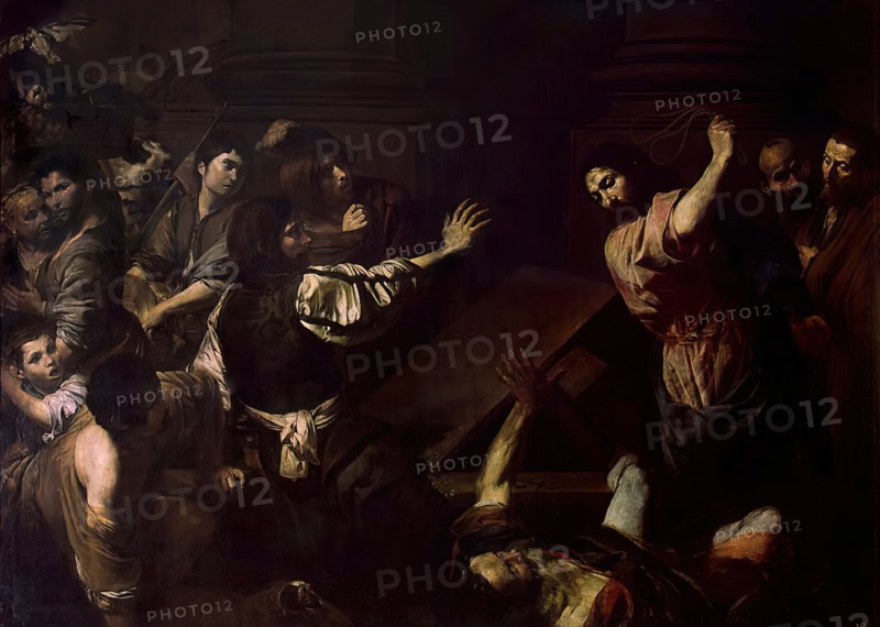 Expulsion of the Money-Changers from the Temple, 1620. Creator: Valentin de Boulogne.