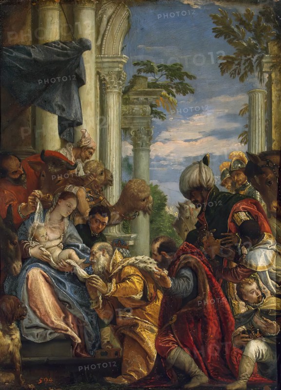 Adoration of the Magi, 1570. Creator: Paolo Veronese.