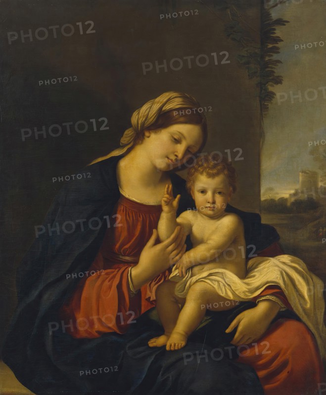 Madonna and Child. Creator: Cesare Gennari.