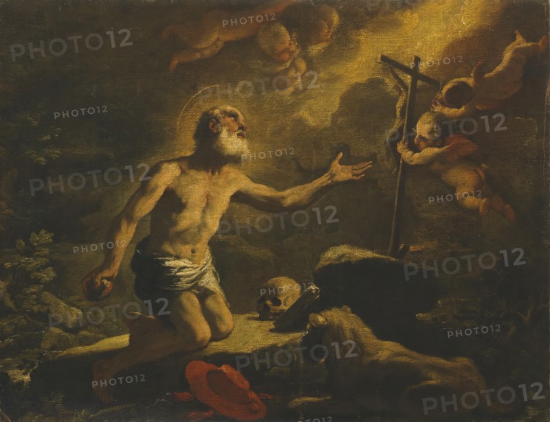 St Jerome, 1699. Creator: Luca Giordano.