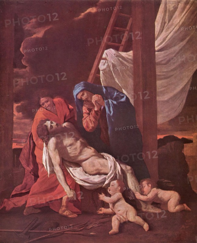 Descent from the Cross, 1630. Creator: Nicolas Poussin.