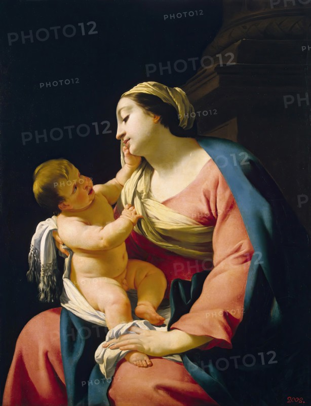Madonna with Child, 1625. Creator: Simon Vouet.