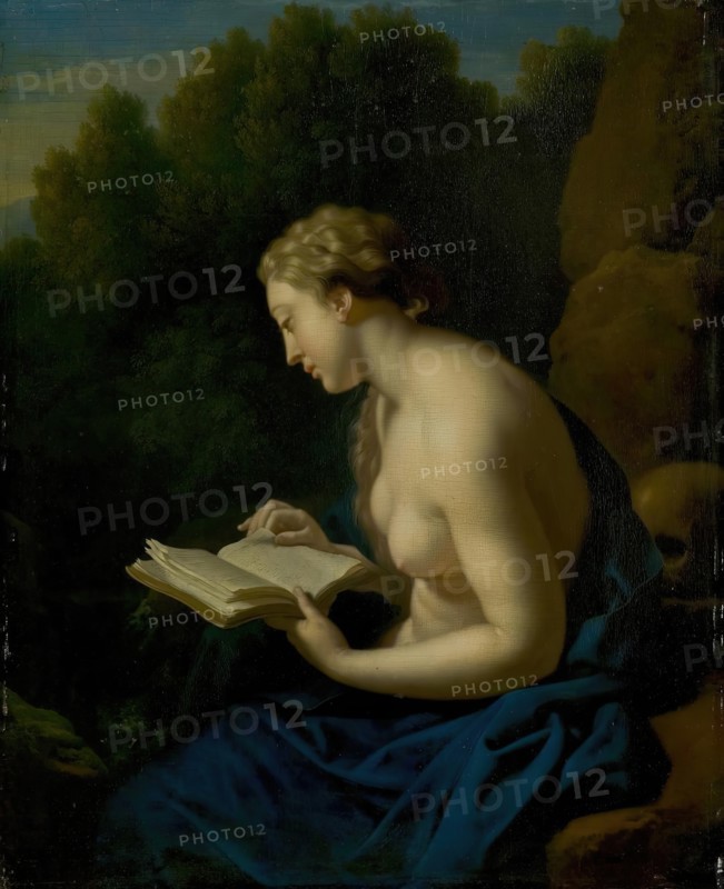 Mary Magdalene in the Desert, 1720. Creator: Adriaen van der Werff.