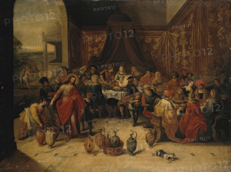 Marriage at Cana, 1630. Creator: Frans Francken II.