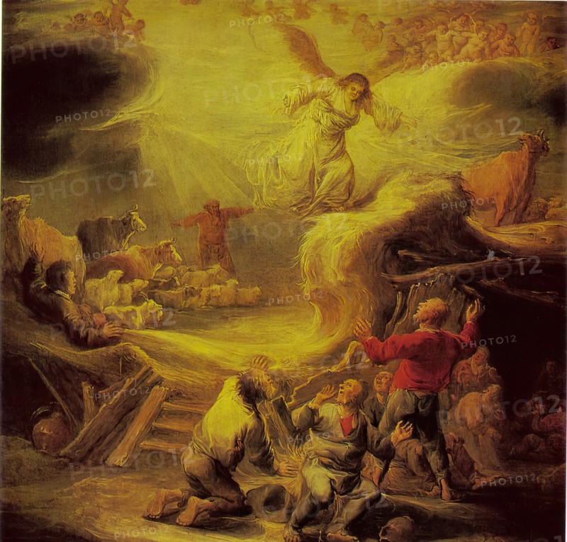 The Annunciation to the Shepherds, 1644. Creator: Benjamin Gerritz Cuyp.