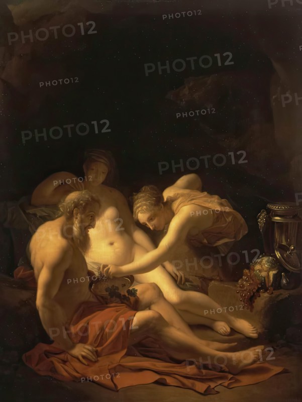 Lot and his Daughters, 1711. Creator: Adriaen van der Werff.