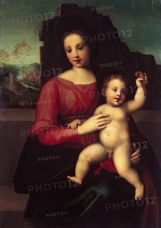 Madonna with Child, 1514. Creator: Franciabigio.