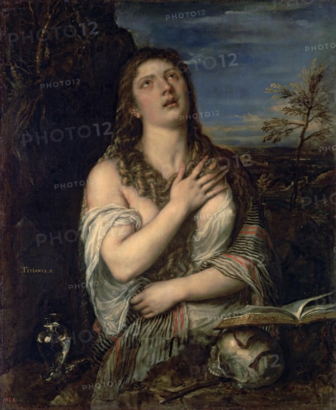 Penitent Magdalene, 1563. Creator: Titian.