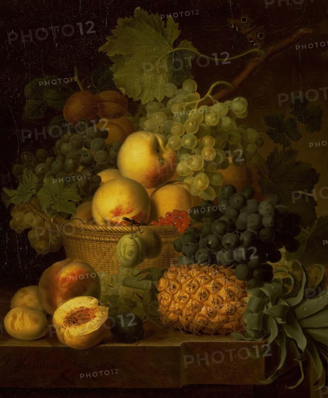 Basket of Fruit, 1801. Creator: Jan Frans van Dael.