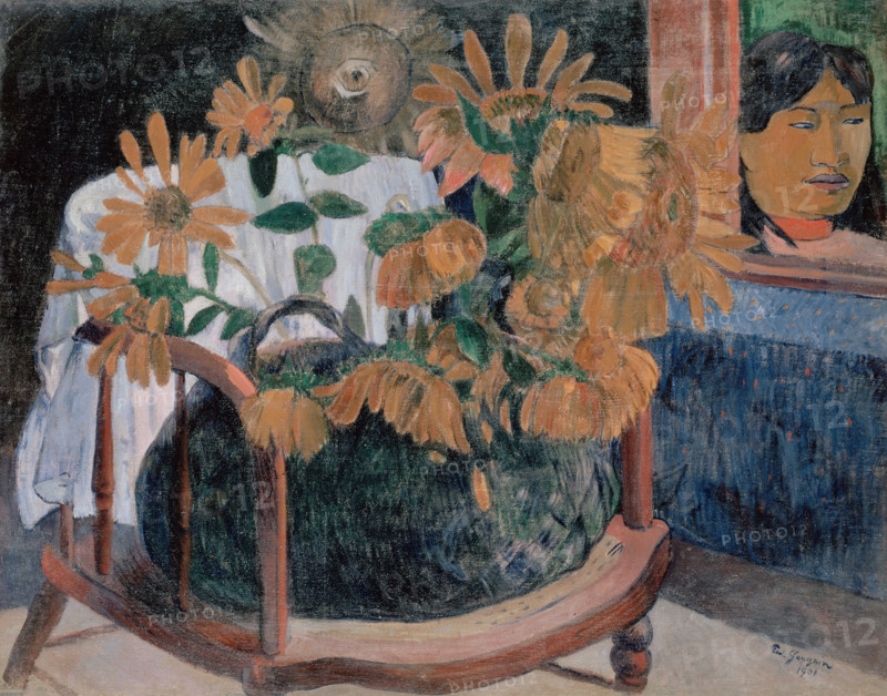 Sunflowers, 1901. Creator: Paul Gauguin.