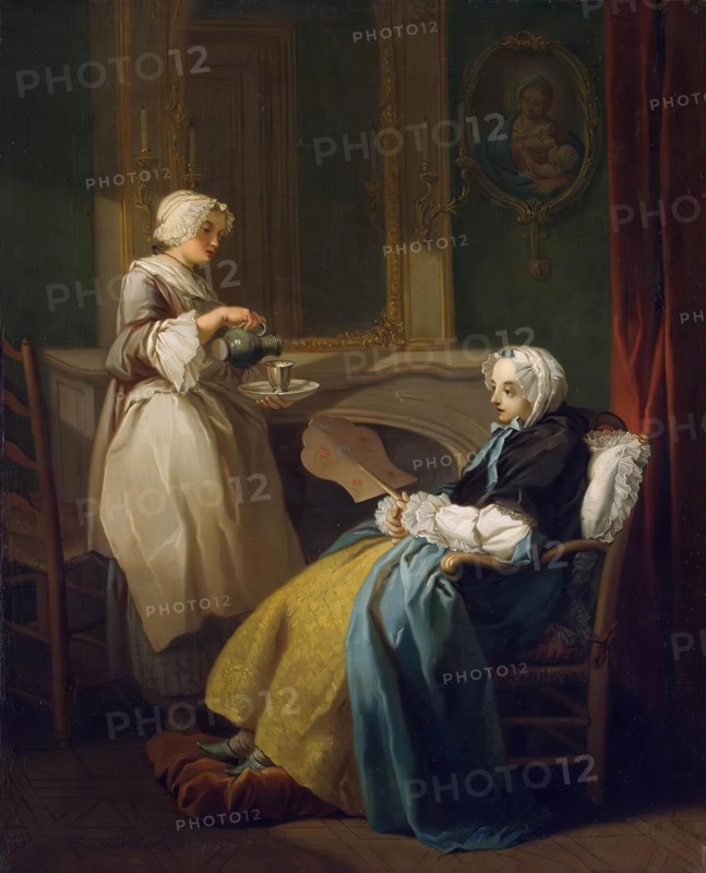 Recovering, 1744. Creator: Etienne Jeaurat.