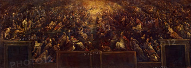 Resurrection of the Righteous (Heaven), 1582. Creator: Francesco Bassano II.