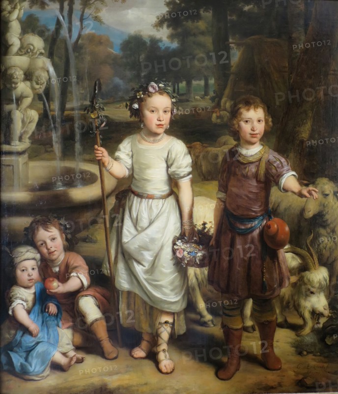 Children in a Park, 1671. Creator: Gerbrand van den Eeckhout.