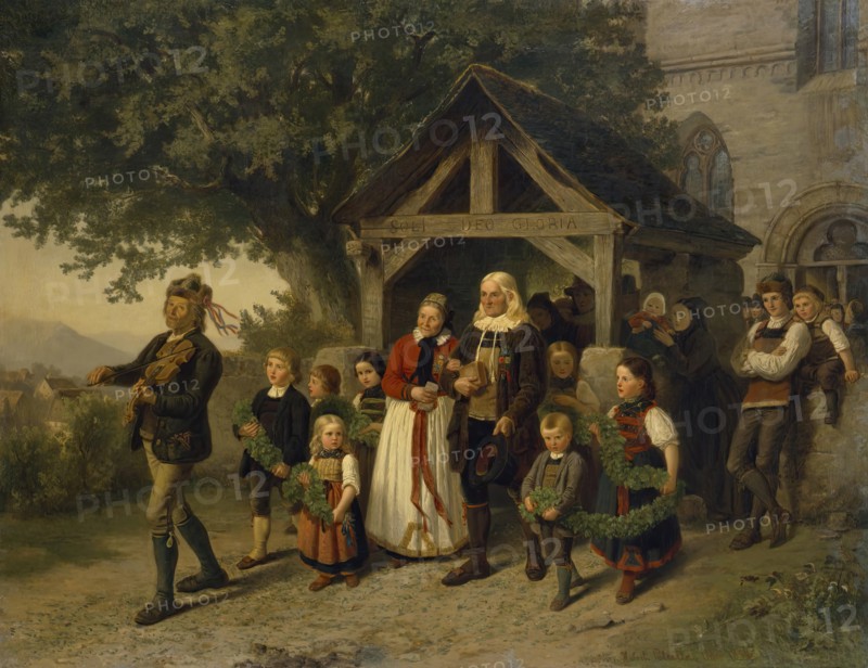 Golden Wedding, 1857. Creator: Hubert Salentin.