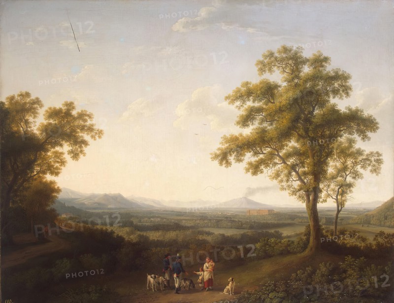 View of Caserta, 1784. Creator: Jacob Philip Hackert.