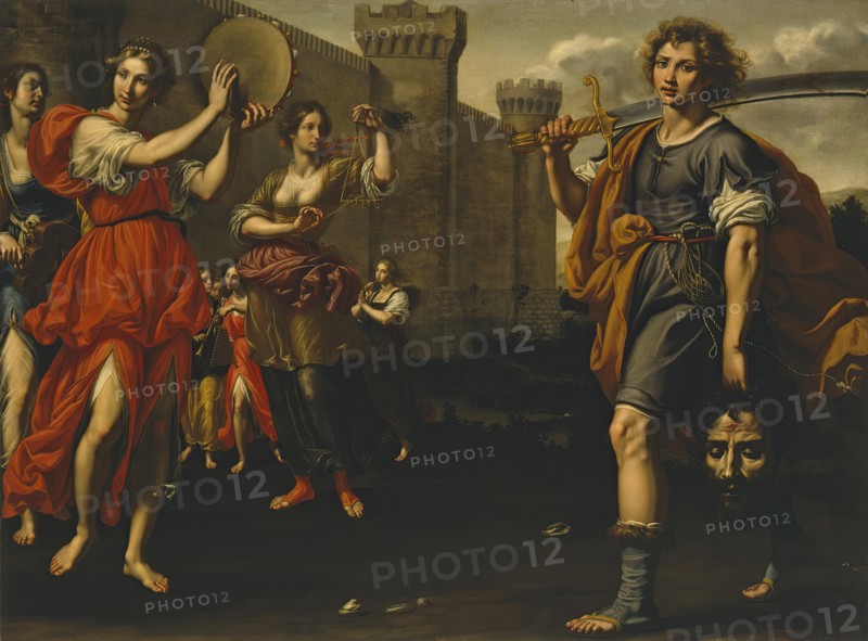 Triumph of David. Creator: Ottavio Vannini.