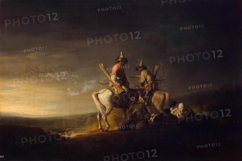 The Bashkirs, 1814. Creator: William Allan.