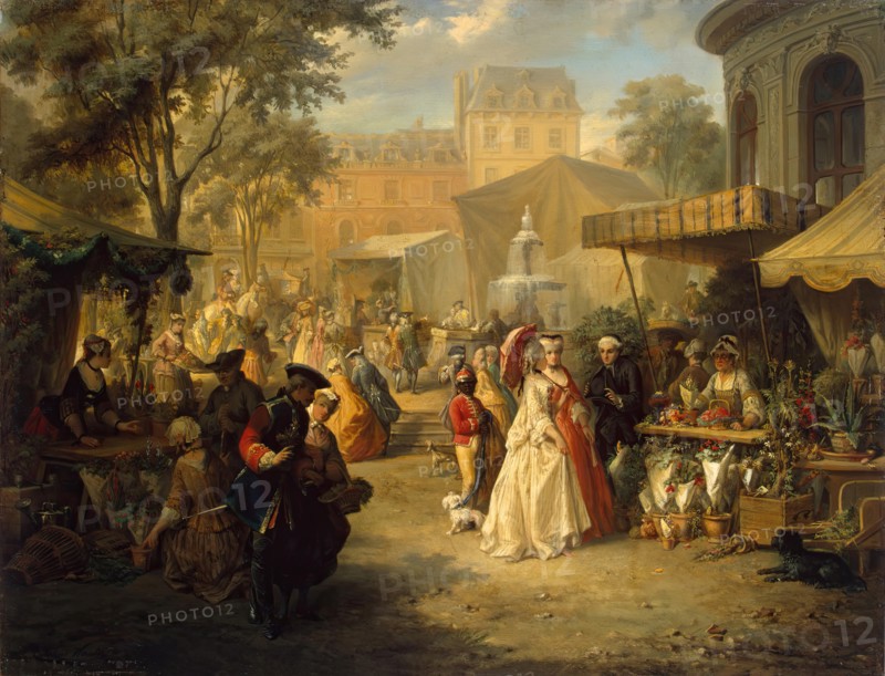 Fair, 1850. Creator: Constant Wauters.