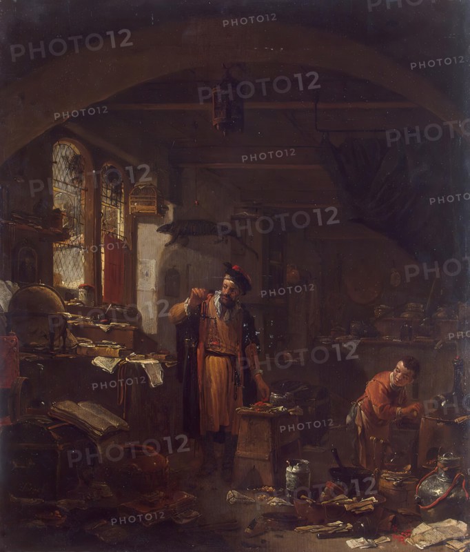 An Alchemist, 1650. Creator: Thomas Wijck.